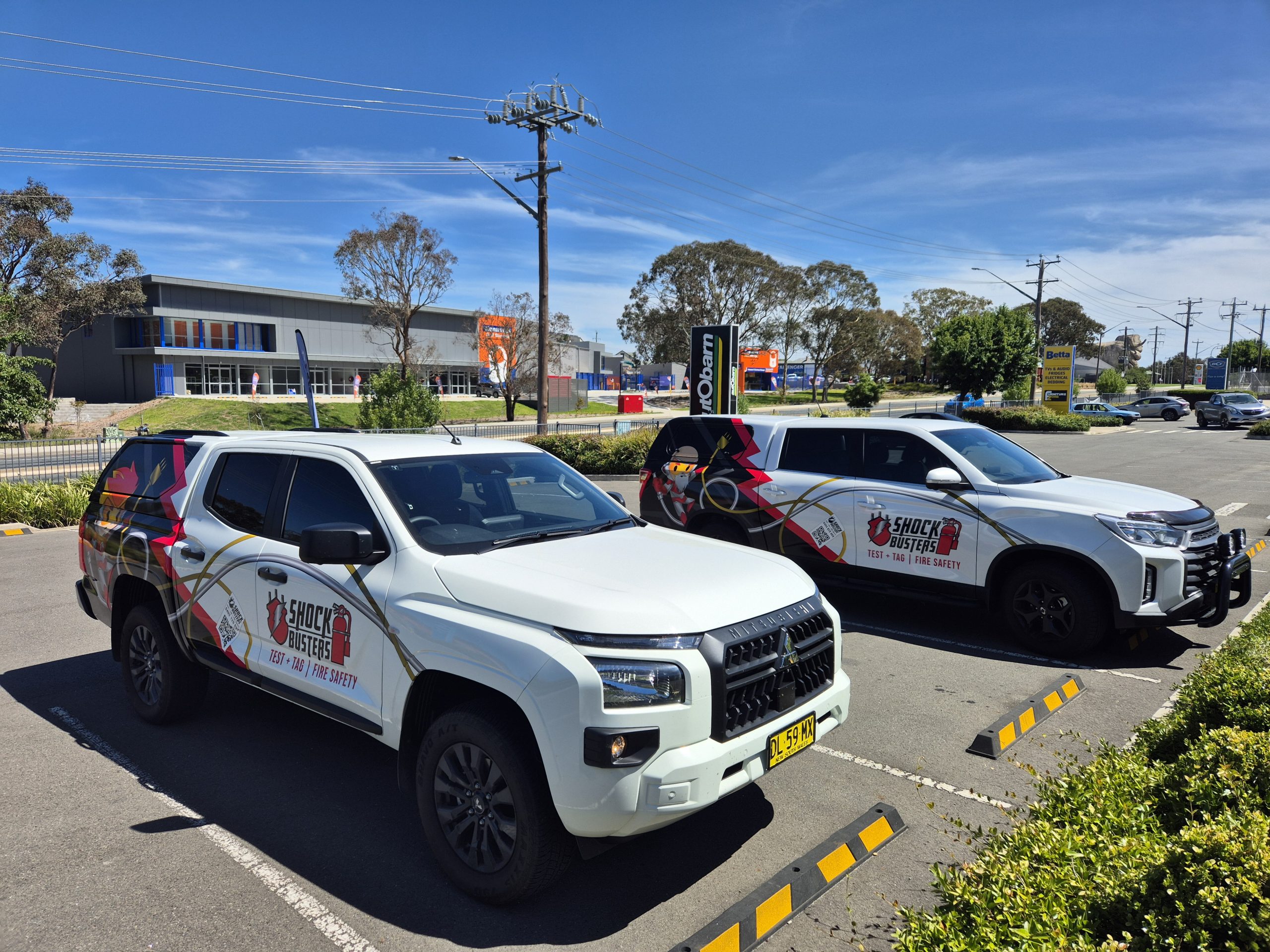 shock busters vehicles on the rd