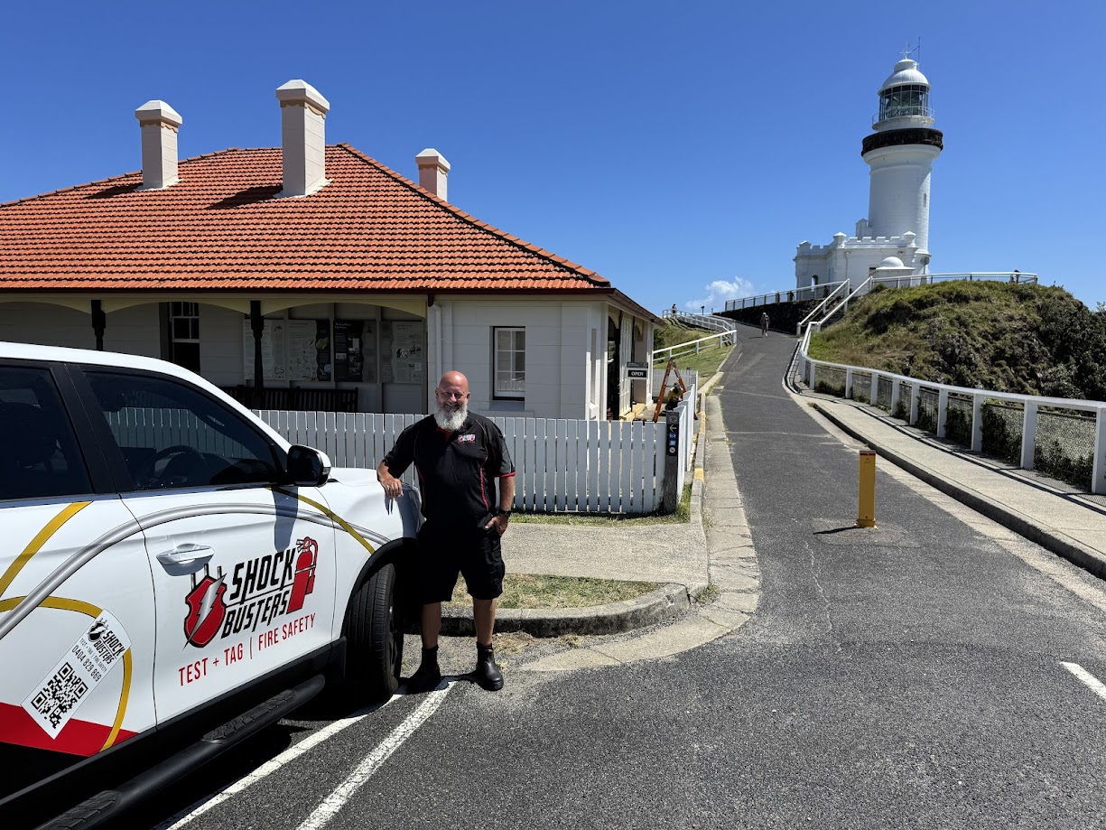 shock busters test and tag services byron bay