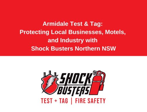 Armidale Test & Tag: Protecting Local Businesses, Motels, and Industry with Shock Busters Northern NSW