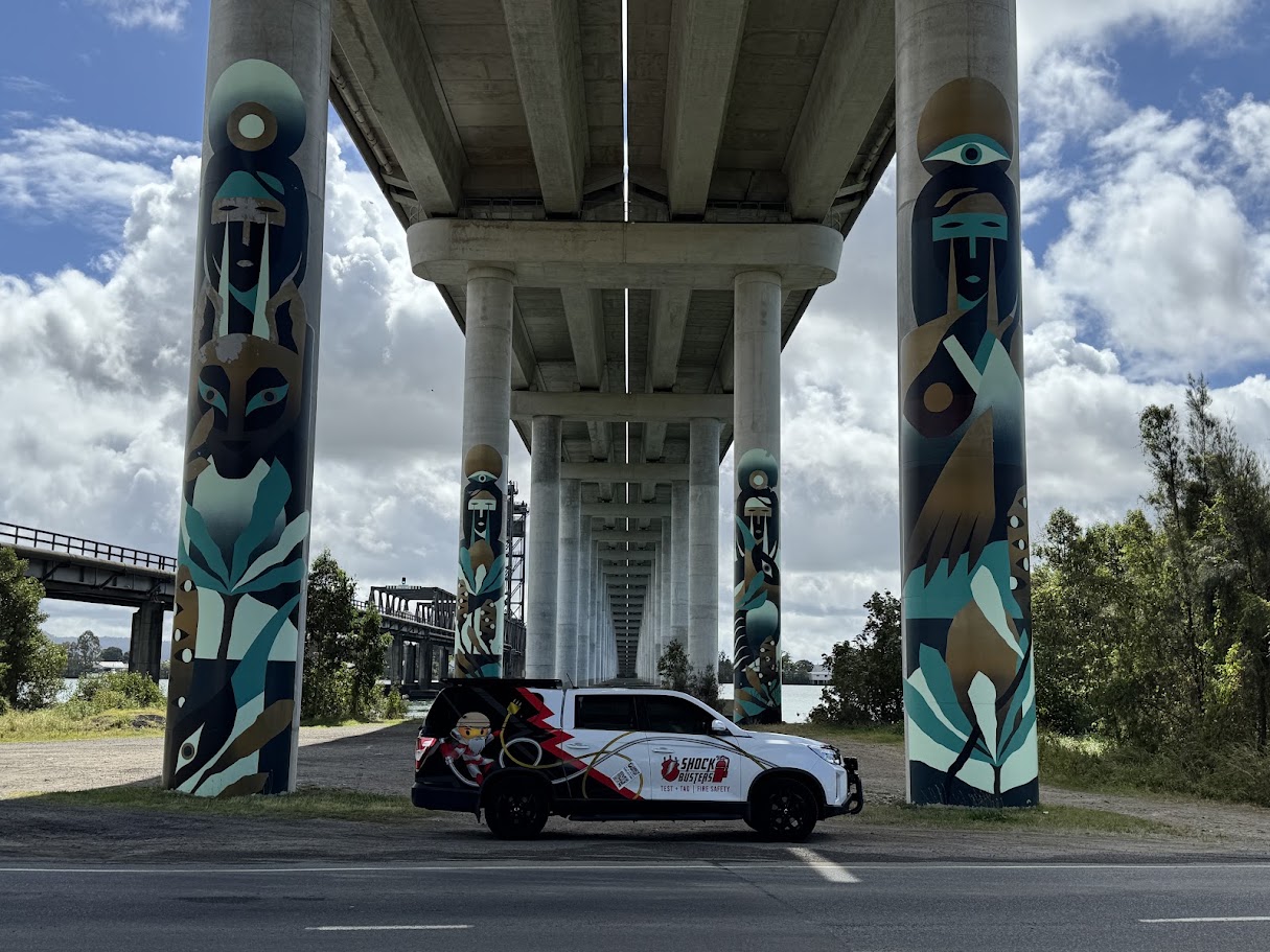 shock busters test and tag team in yamba northern nsw