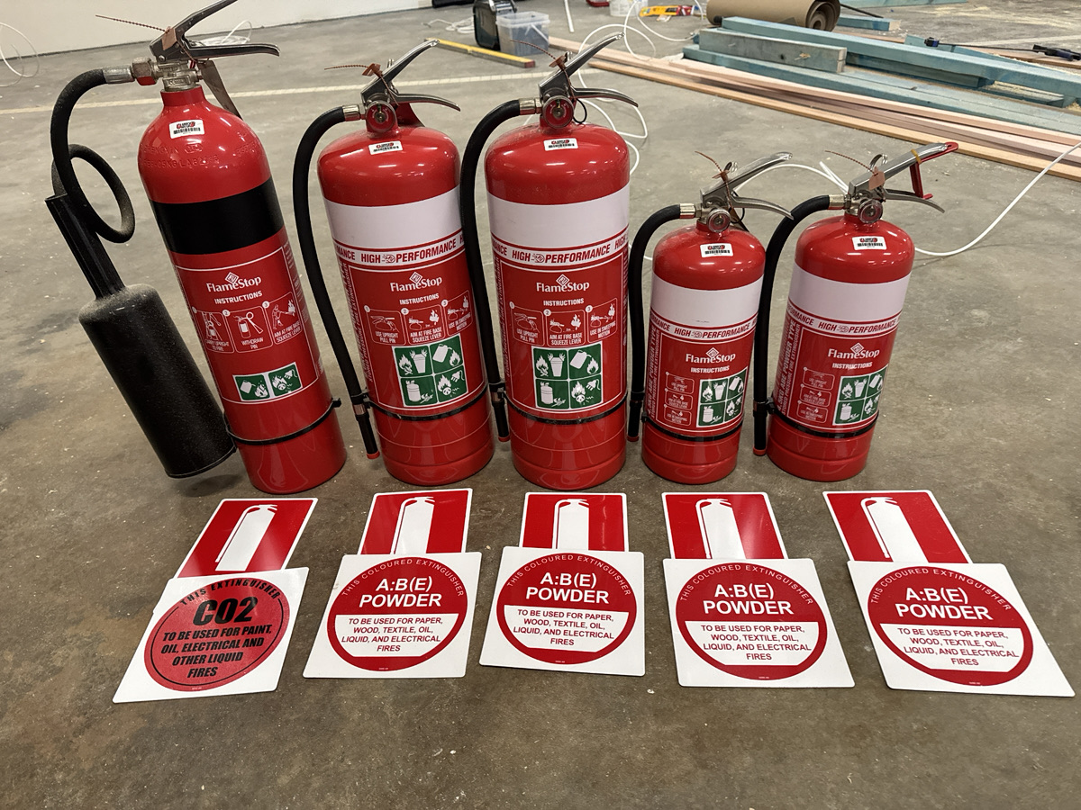 Fire extinguisher sales and installations NSW and ACT
