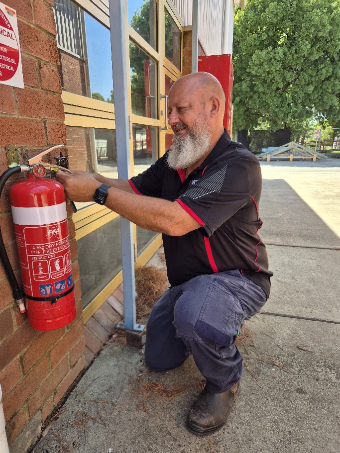 Fire extinguisher inspections in regional NSW
